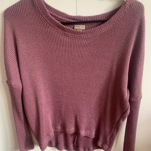Cape & Juby Purple Sweater
